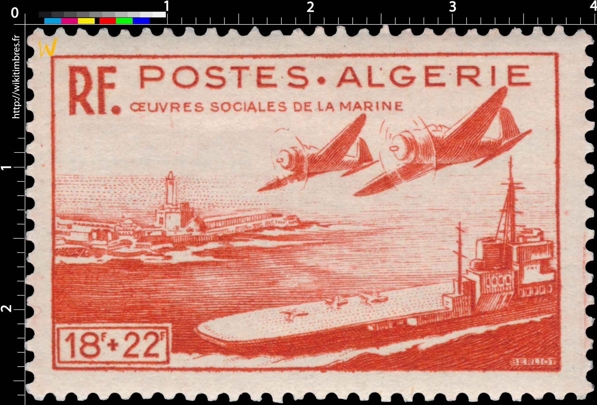 Algérie - Œuvres sociales de la marine