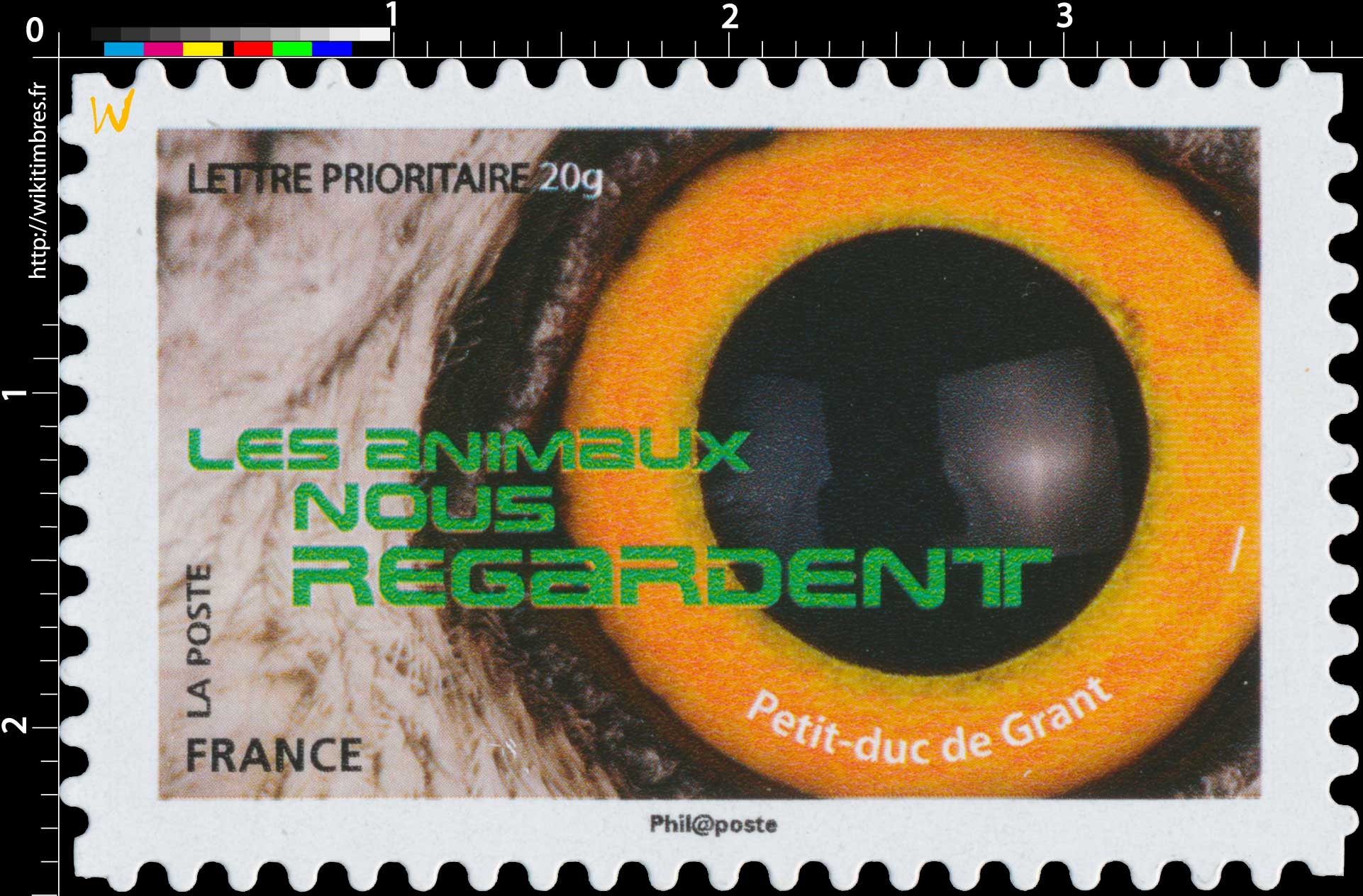 2015 LES ANIMAUX NOUS REGARDENT - Petit-duc de Grant