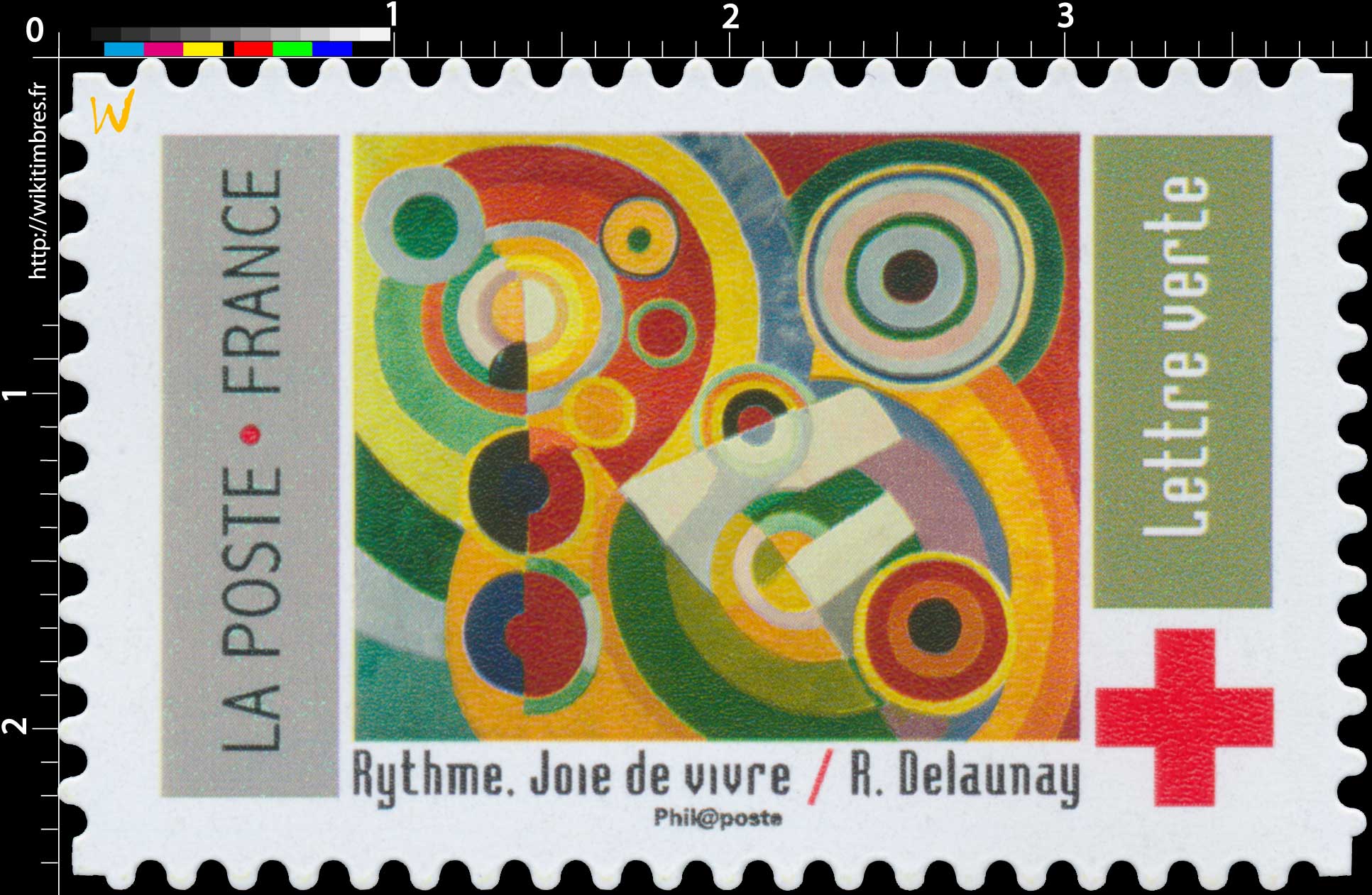 2020 Croix-Rouge française - Rythme - Joie de Vivre / R.Delaunay