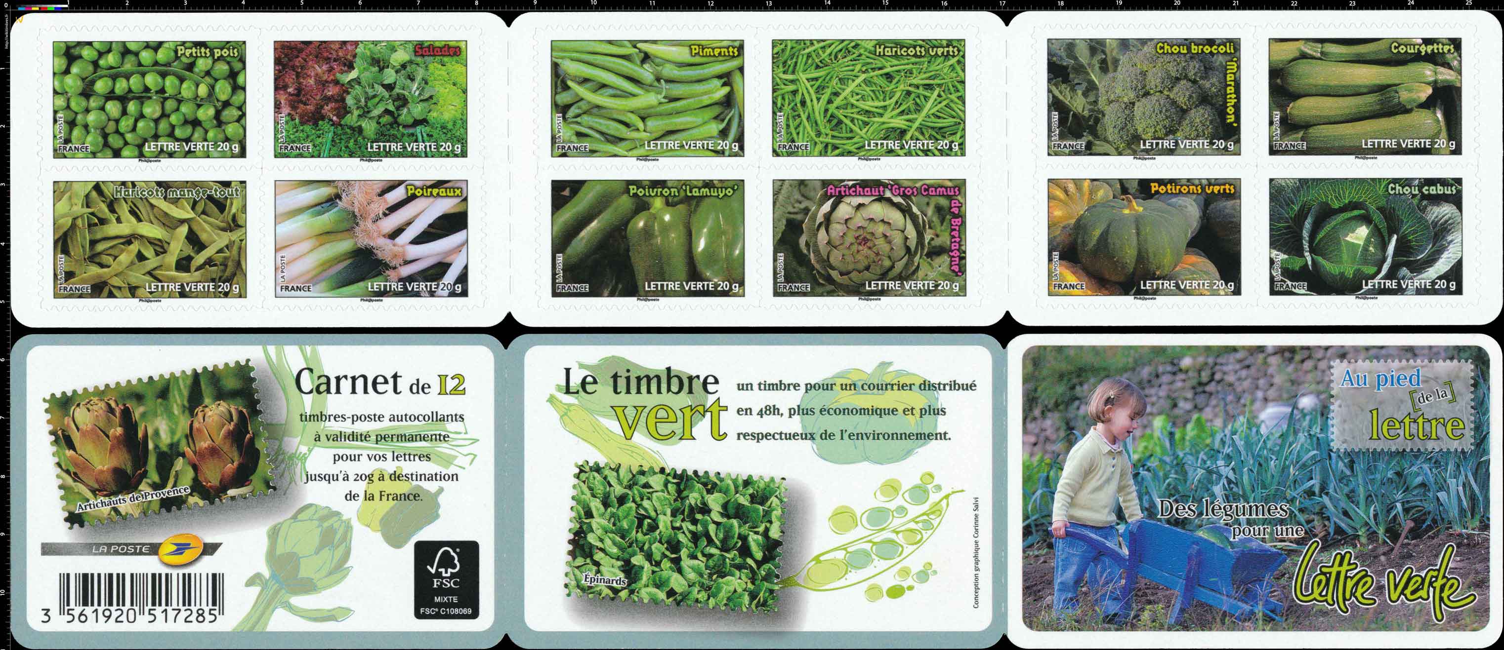 2012 Des légumes pour une lettre verte