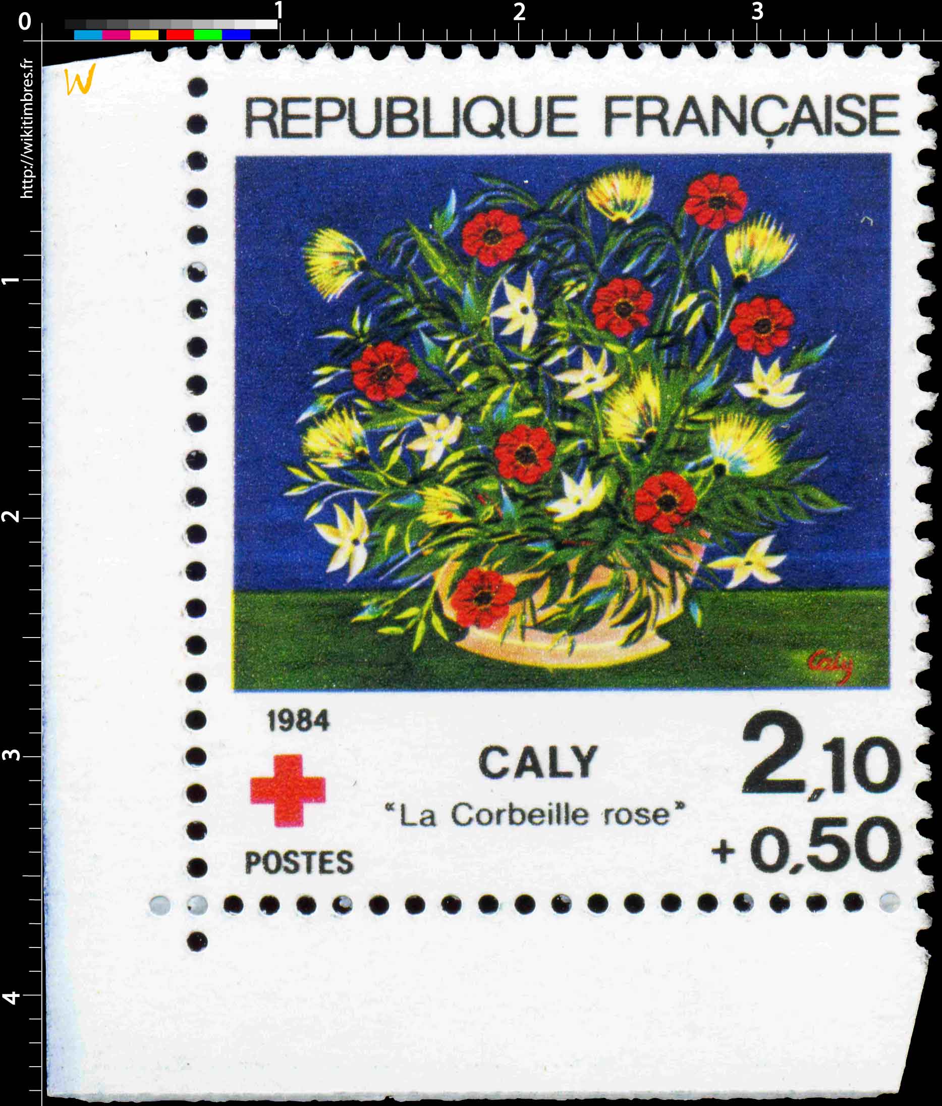 1984 CALY La corbeille rose