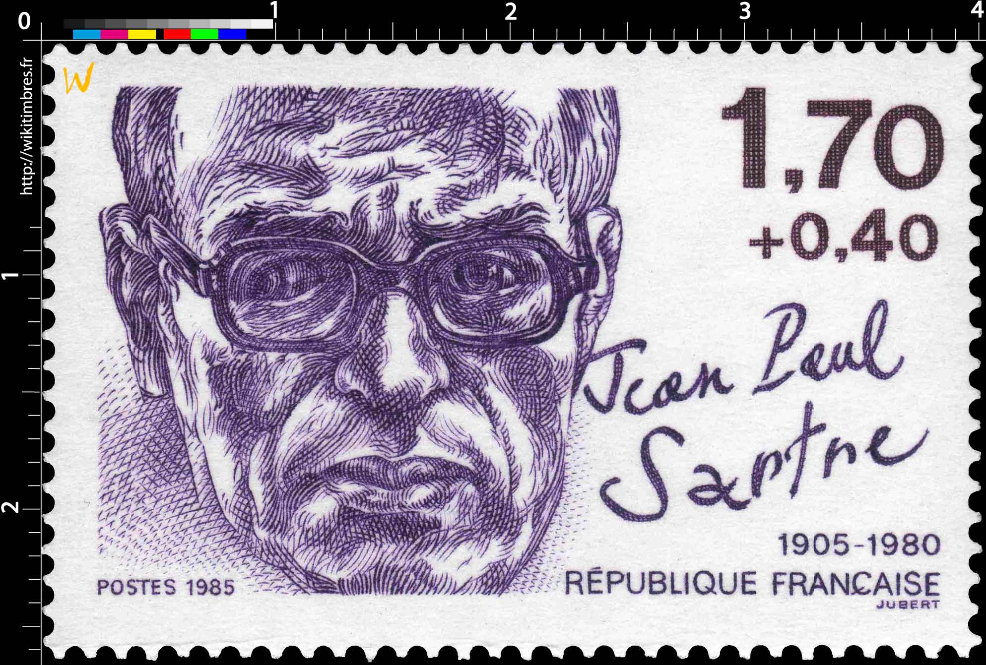 1985 Jean Paul Sartre 1905-1980