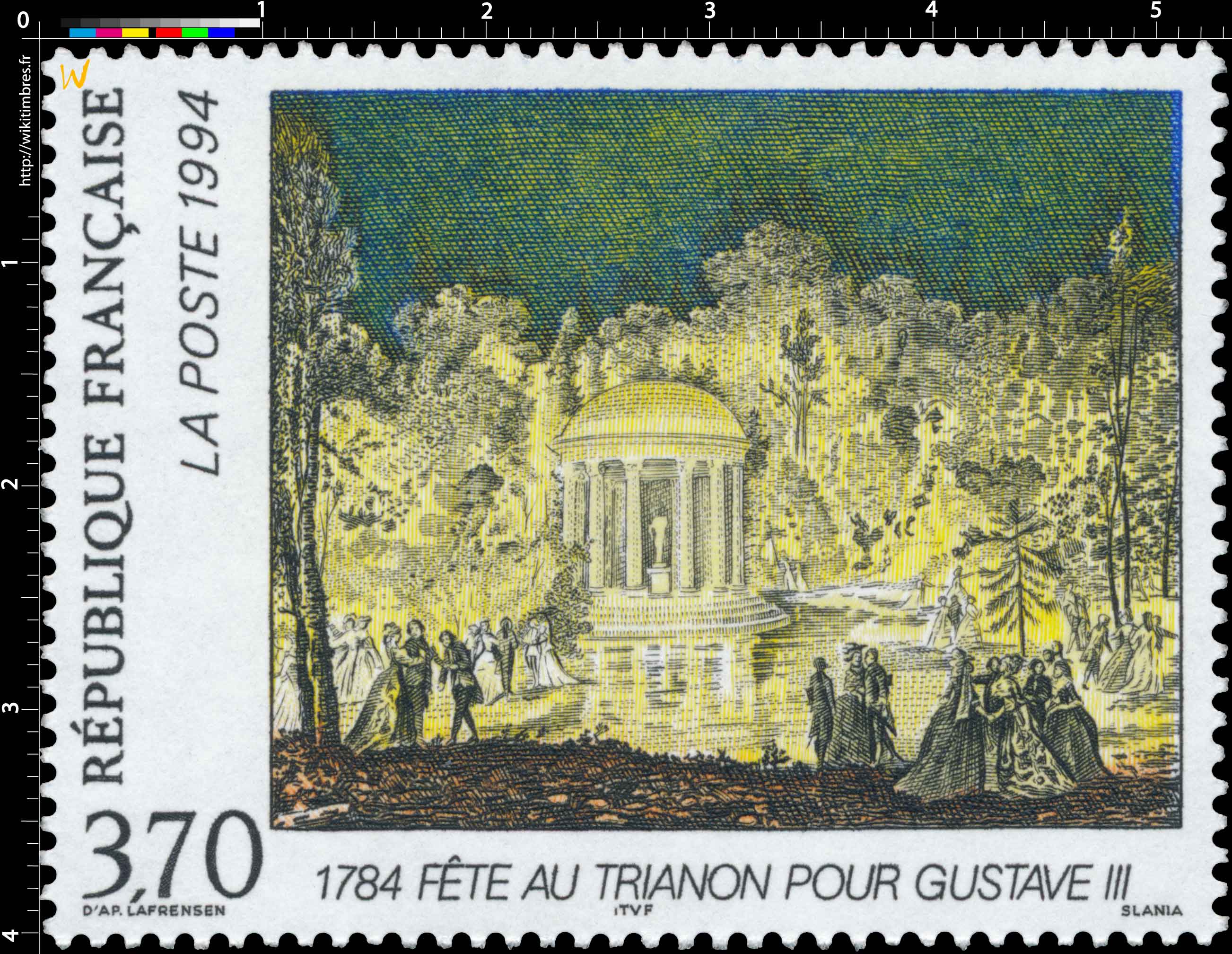 1994 FÊTE AU TRIANON POUR GUSTAVE III 1784