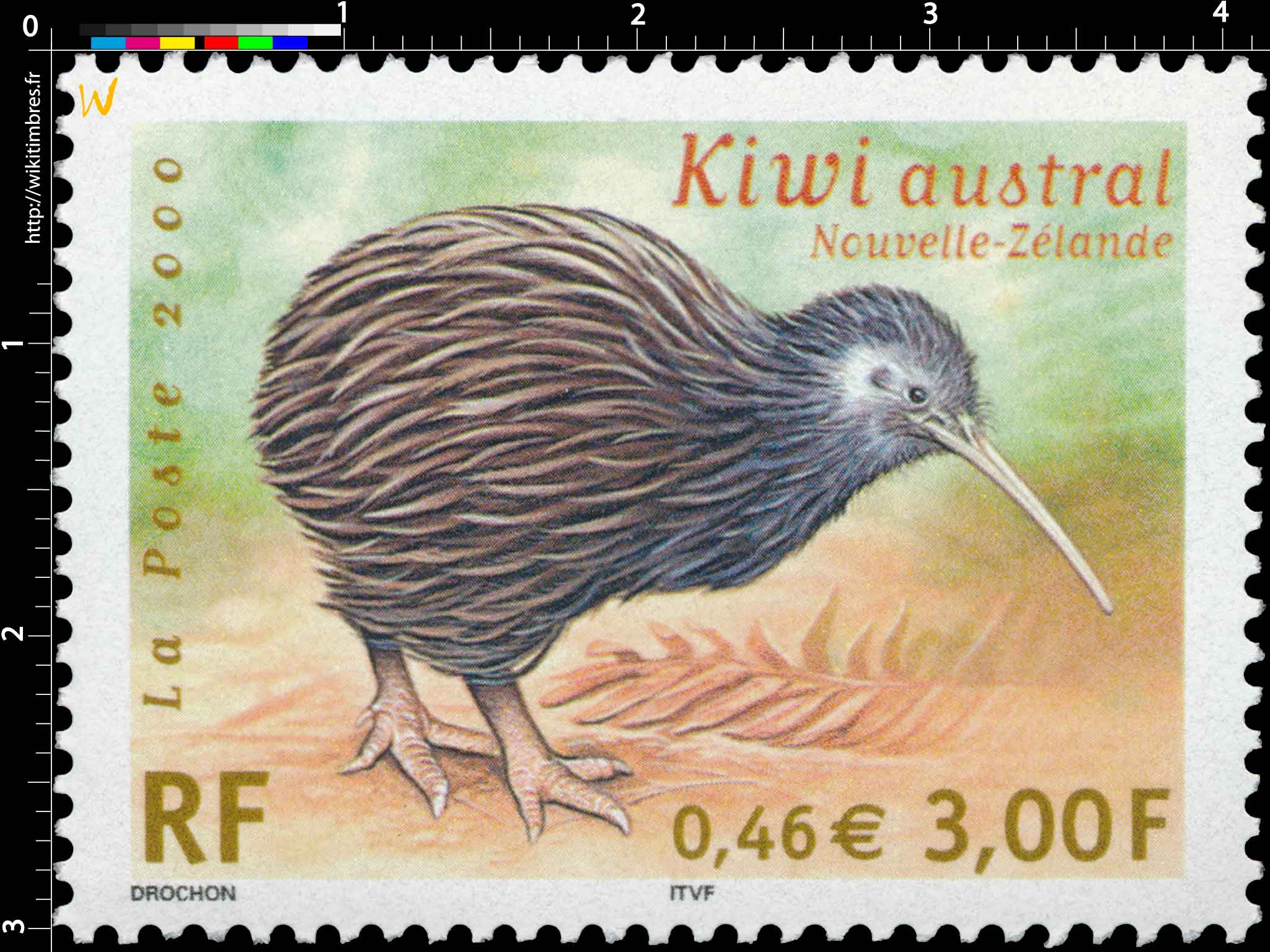 2000 Kiwi austral Nouvelle-Zélande