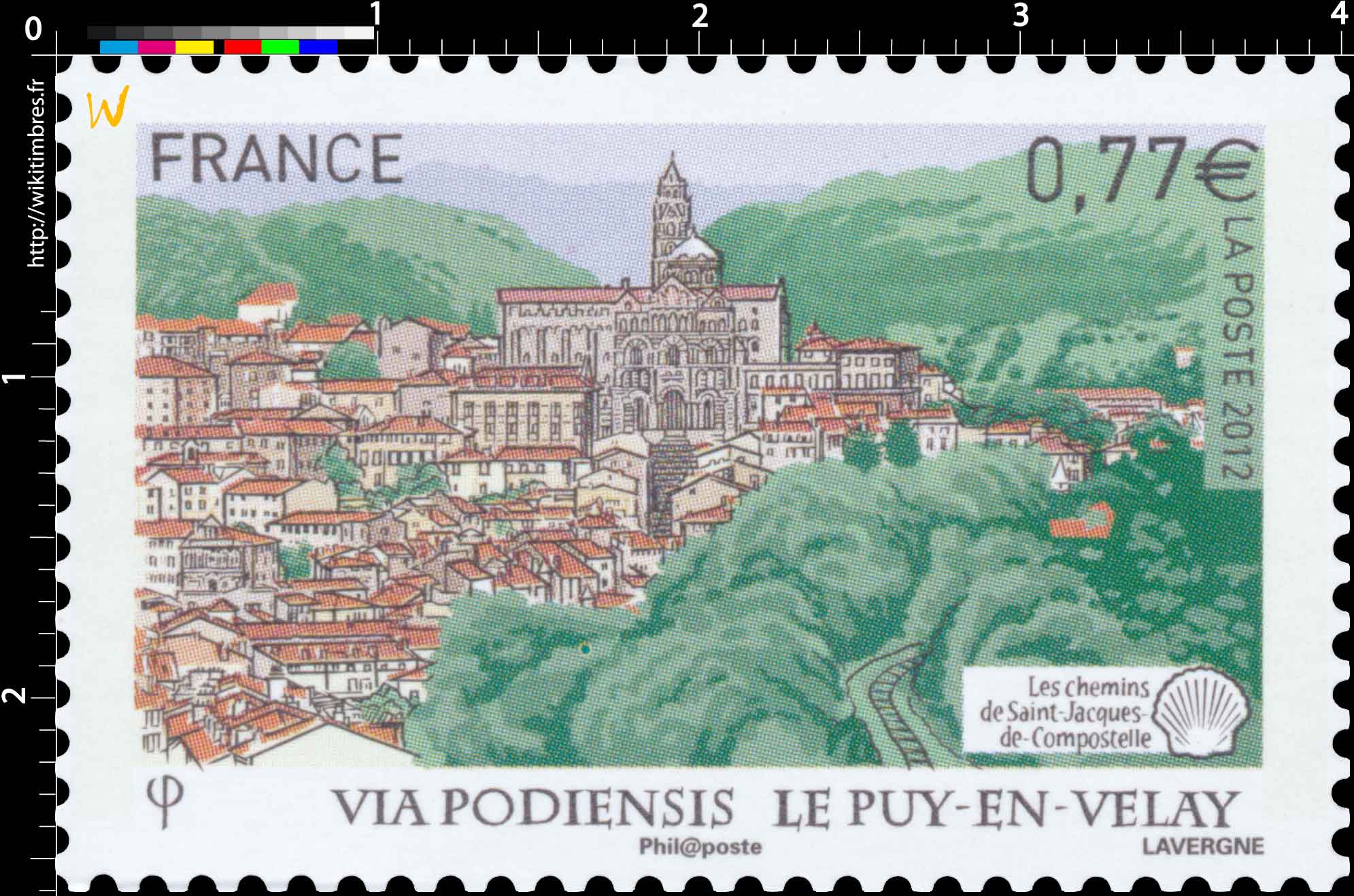 2012 Via Podiensis Le Puy-en-Velay Les chemins de Saint-Jacques-de-Compostelle