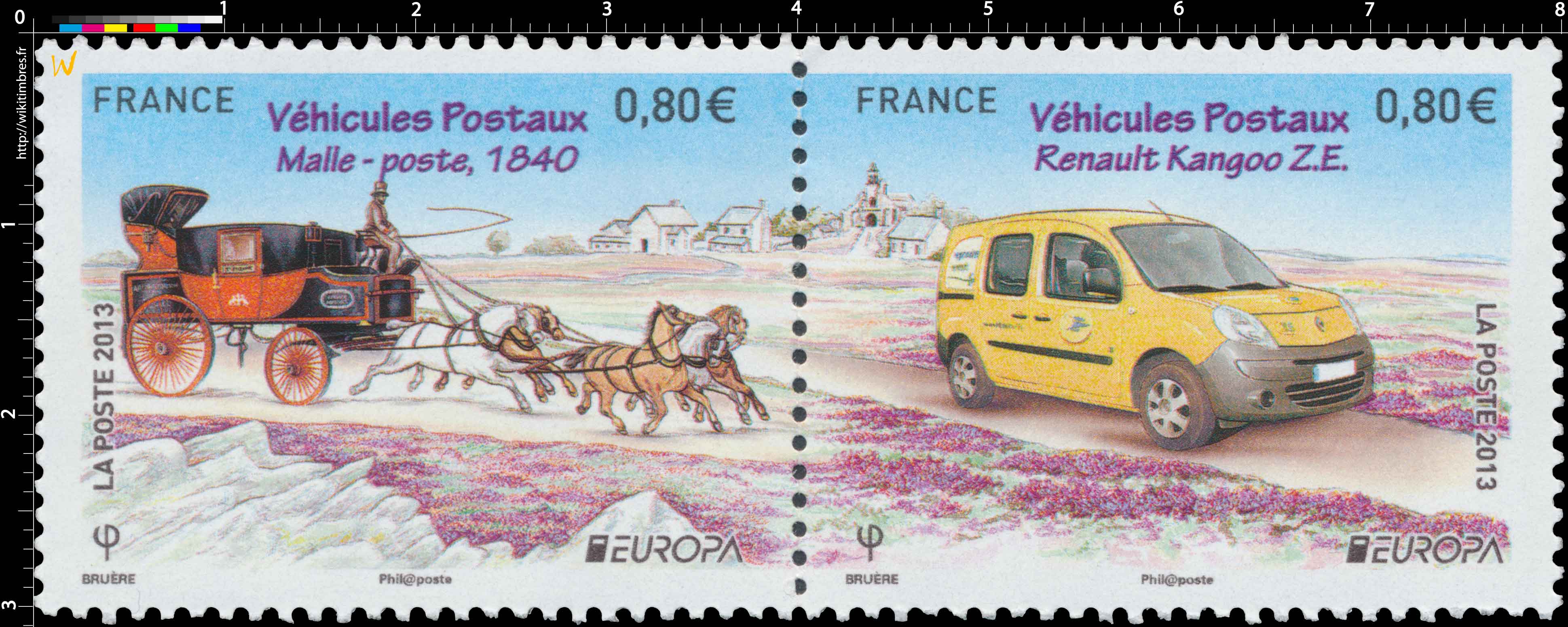 2013 Europa Véhicules Postaux Malle-poste 1840 Renault Kangoo ZE
