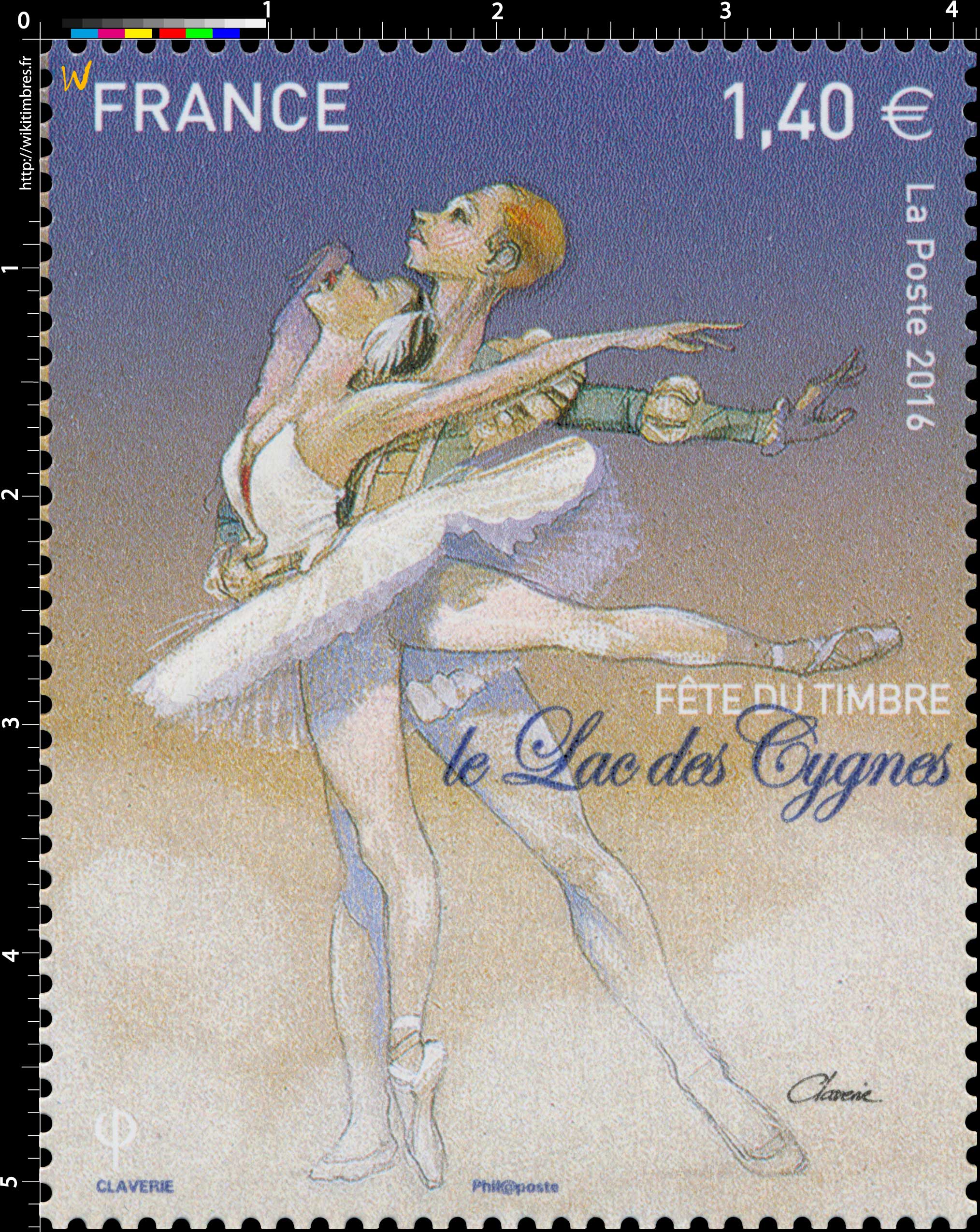 2016 le Lac des Cygnes - Fête du Timbre