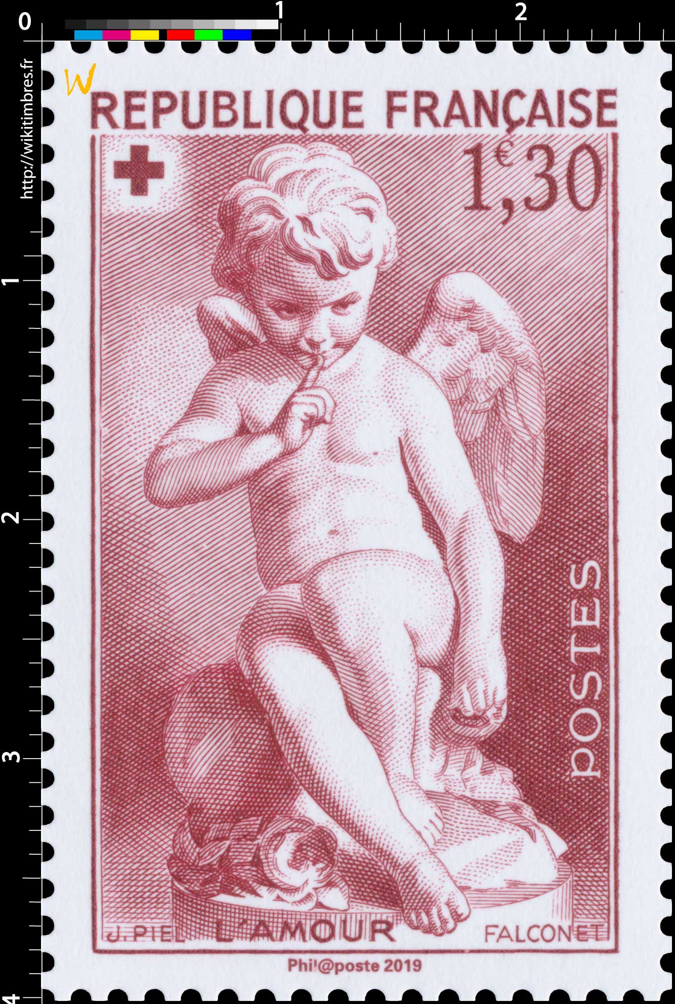 2019 Patrimoine de France - 1950 L'AMOUR