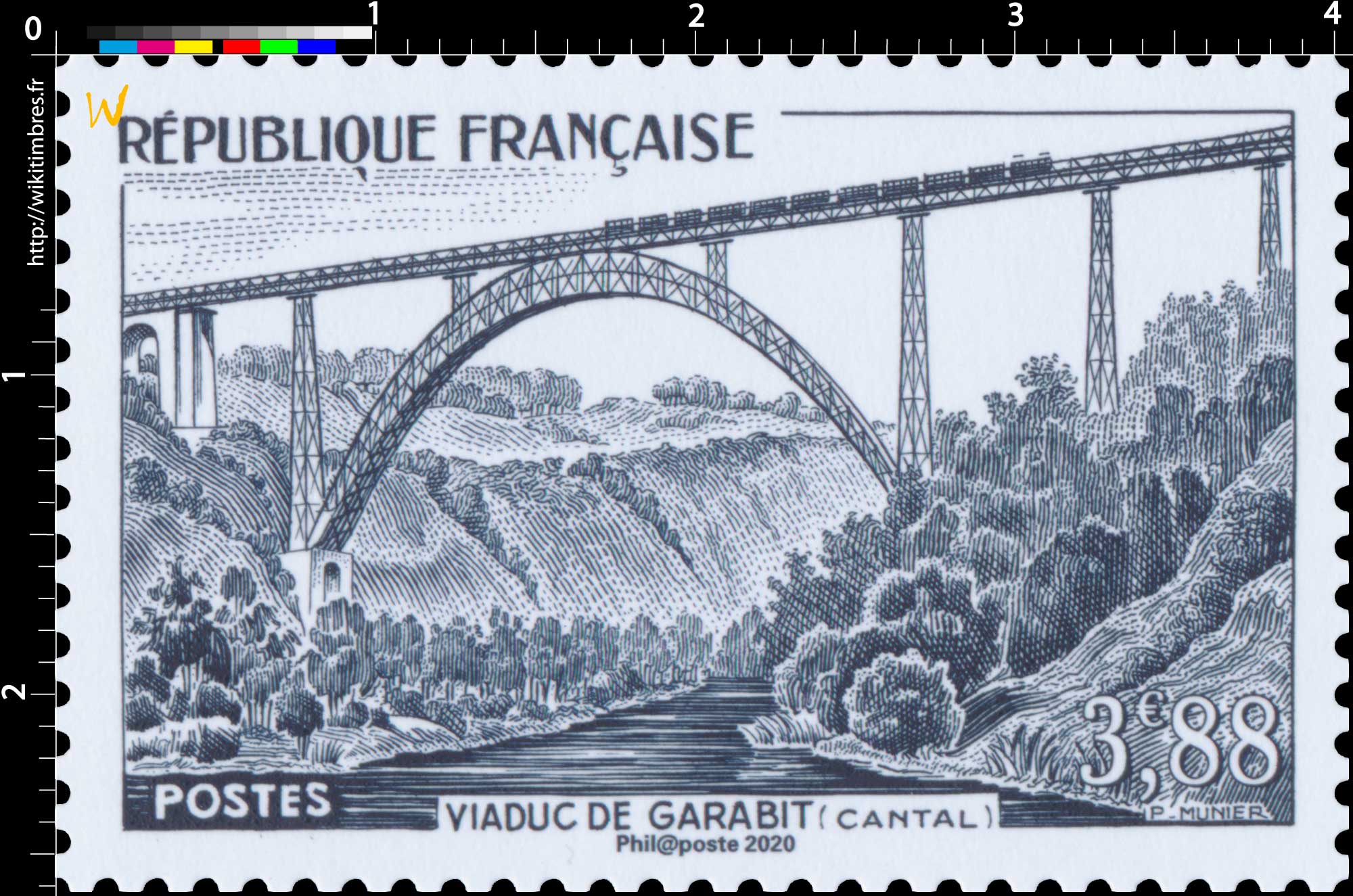 2020 Patrimoine de France - VIADUC DE GARABIT (CANTAL)