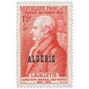 Algérie - JOURNÉE DU TIMBRE 1954 LAVALETTE DIRECTEUR GÉNÉRAL DES POSTES 1804-1815