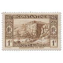 Algérie - Constantine, en 1837