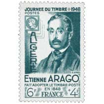 Algérie - Journée du timbre E. Arago fait adopter le timbre poste en 1848 