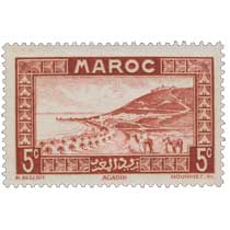 1933 Maroc - Rade d'Agadir