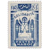 1946 Maroc - Mausolée du Maréchal Lyautey - Casablanca