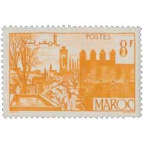 1947 Maroc - Jardins de Fès