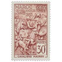 1953 Maroc - Cavaliers maures