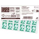 2025 CARNET VOTEZ POUR VOS TIMBRES PREFERES 2024 - 100 lots à gagner