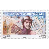2011 1re liaison aéropostale - Henri Péquet 1911