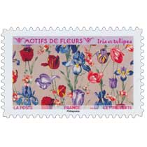 2021 Motifs de fleurs - Iris et tulipes