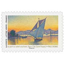 2025 Le port au soleil couchant, Opus 236 (Saint-Tropez) Paul Signac