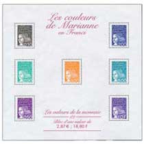 Les couleurs de Marianne en Francs