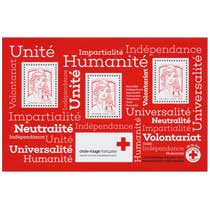 2017  Croix-Rouge française : Neutralité - Indépendance - Impartialité - Universalité - Volontariat - Unité - Humanité