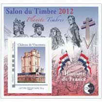 Salon du Timbre 2012 planète timbre château de Vincennes