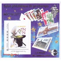 63e salon philatélique de printemps Macon 2013 La Magie des timbres poste