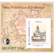 2016 Salon philatélique de printemps Belfort 