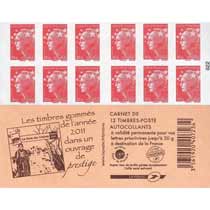Les timbres gommés de l'année 2011 dans un ouvrage de prestige