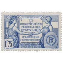 E PLURIBUS UNUM CONSTITUTION FÉDÉRALE DES ÉTATS-UNIS D'AMÉRIQUE 17 SEPTEMBRE 1787