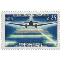 1964 25E ANNIVERSAIRE SERVICE AÉROPOSTAL DE NUIT
