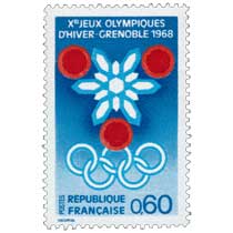 XES JEUX OLYMPIQUES D'HIVER - GRENOBLE 1968