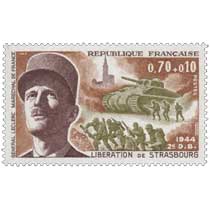 1969 LIBÉRATION DE STRASBOURG 1944 2e DB GENERAL LECLERC MARECHAL DE FRANCE