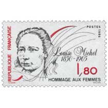 1986 HOMMAGE AUX FEMMES Louise Michel 1830-1905