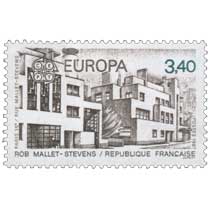 1987 EUROPA CEPT ROB MALLET-STEVENS PARIS 16e / RUE MALLET-STEVENS