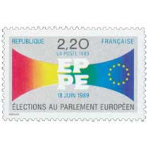 1989 EPPE 18 JUIN 1989 ÉLECTIONS AU PARLEMENT EUROPÉEN
