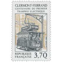 1989 CLERMONT-FERRAND CENTENAIRE DU PREMIER TRAMWAY ÉLECTRIQUE