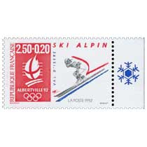 1992 ALBERTVILLE 92 SKI ALPIN VAL D'ISÈRE