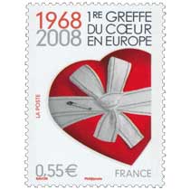 1RE GREFFE DU CŒUR EN EUROPE 1968-2008