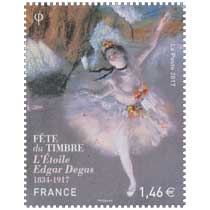 2017 Fête du timbre - L'Étoile d'Edgar Degas - 1834-1917