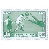 2020 Patrimoine de France - FIFA FFFA COUPE DU MONDE DE FOOTBALL 1938