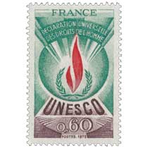 1975 UNESCO DÉCLARATION UNIVERSELLE DES DROITS DE L'HOMME