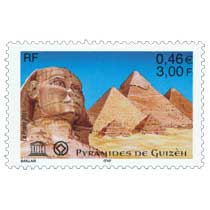 2001 UNESCO PYRAMIDES DE GUIZEH