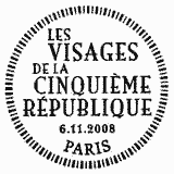 Carnet mixte de 12 timbres Les Visages de la Vème République N
