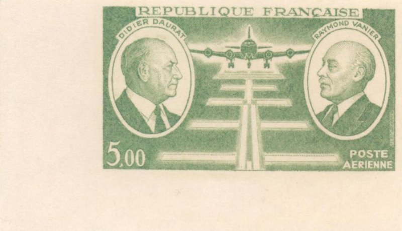 Timbre france Poste Aérienne Yvert 46 Didier Daurat et Raymond Vanier